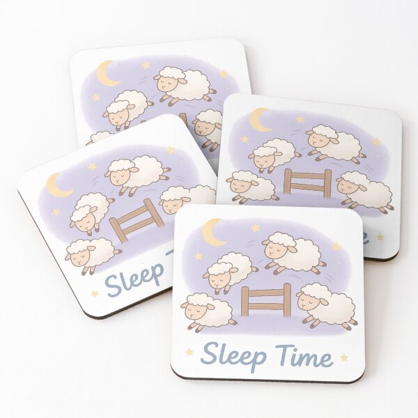 Item preview, Sleep Time – Jumping Sheep designed and sold by NuboDesigns.