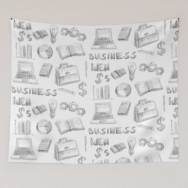 Item preview, Hand Drawn Office Icons designed and sold by AlisaArtDecor.