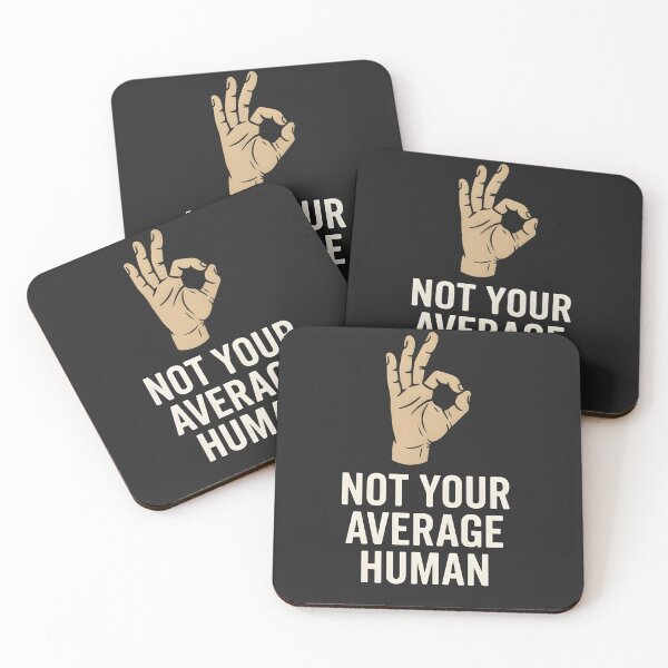 Item preview, Not Your Average Human – OK Hand Sign | Minimalist Statement Design designed and sold by Elyno.