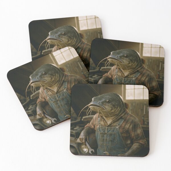 Item preview, Catfish Mechanic – Cinematic Portra 400 Garage Scene designed and sold by PortaPond.
