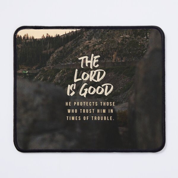 Item preview, NAHUM 1:7 THE LORD IS GOOD designed and sold by L0VELaughL1VE.