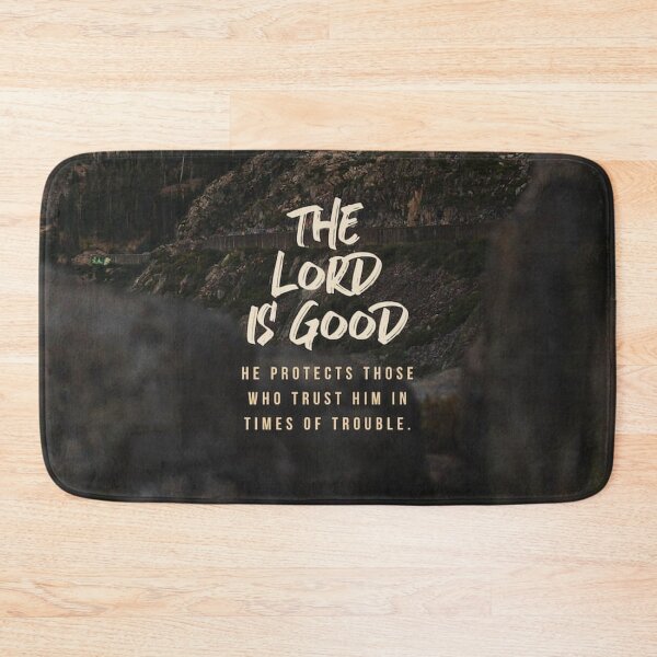 Item preview, NAHUM 1:7 THE LORD IS GOOD designed and sold by L0VELaughL1VE.