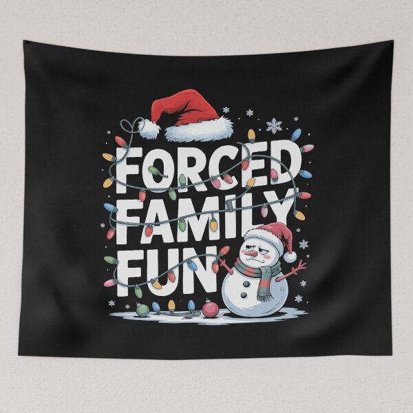 Item preview, Forced Family Fun Snowman Christmas Lights Kids Men Women  designed and sold by clothesy7.