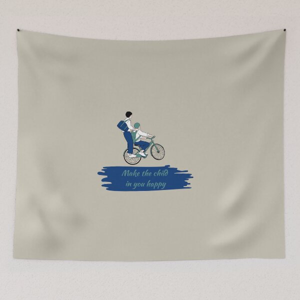 Item preview, Couple Riding Bicycle Illustration designed and sold by Merymer.