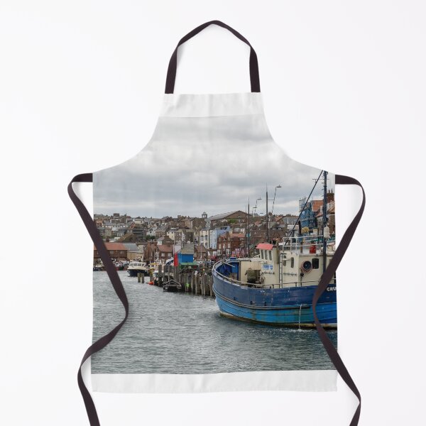 Item preview, Fishing boats in Scarborough Harbour designed and sold by yackers1.