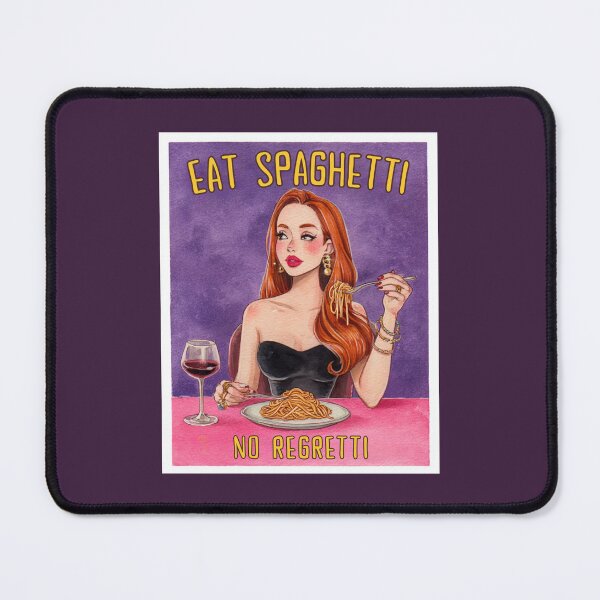 Item preview, Eat Spaghetti No Regretti designed and sold by StudioRedKoala.