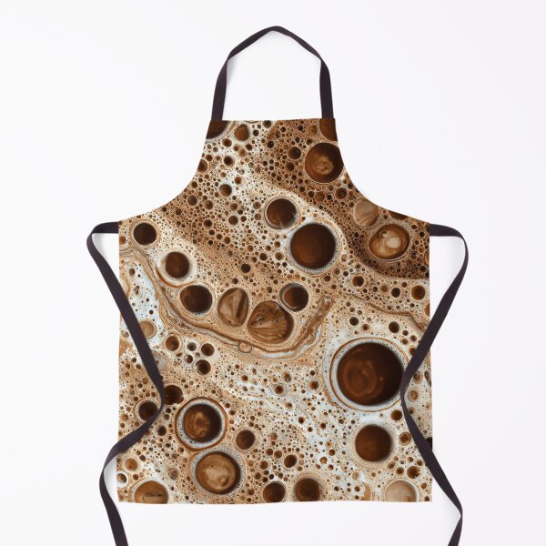 Item preview, Coffee Bubble Abstract Pattern Frothy Caffeine Texture designed and sold by EL-Lebedenko.