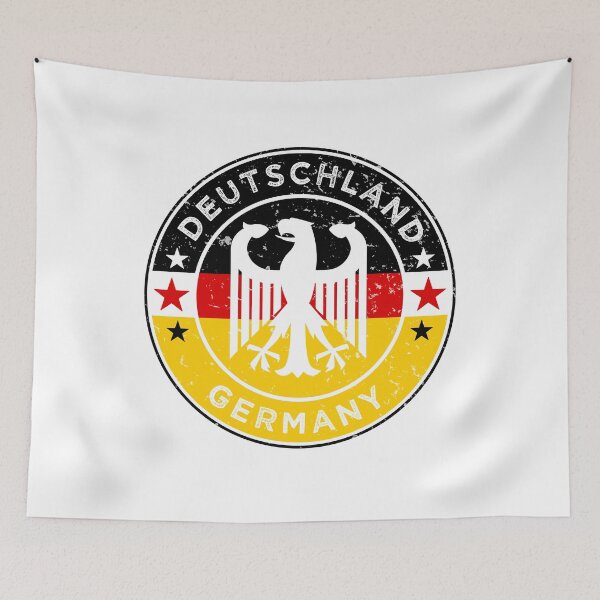Item preview, Germany Deutschland Badge – Vintage Flag & Heritage Emblem designed and sold by ArtByKatti.