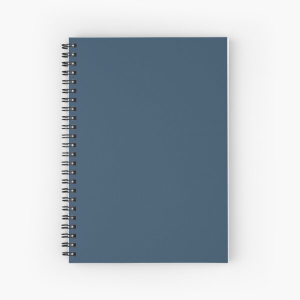 Sailor Blue | Color Trends | New York and London | Spring Summer 2018 | Solid Color | Fashion Colors | Spiral Notebook