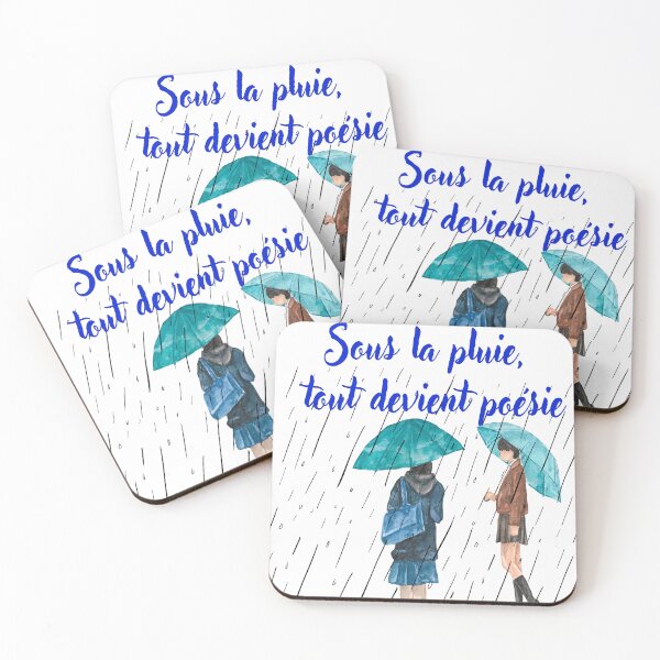 Item preview, Under the Rain Everything Becomes Poetry designed and sold by ShumLab.