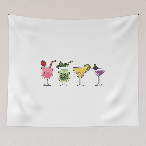 Item preview, Cute Cocktail Friends designed and sold by dionisoldschool .