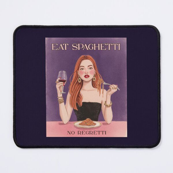 Item preview, Eat Spaghetti No Regretti designed and sold by StudioRedKoala.