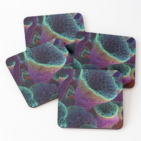 Item preview, Colorful Abstract Cellular Coral Pattern Organic Design designed and sold by EL-Lebedenko.