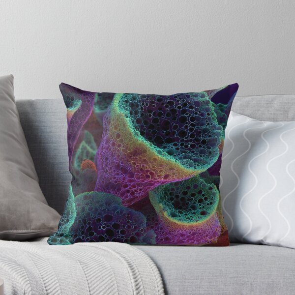 Item preview, Colorful Abstract Cellular Coral Pattern Organic Design designed and sold by EL-Lebedenko.