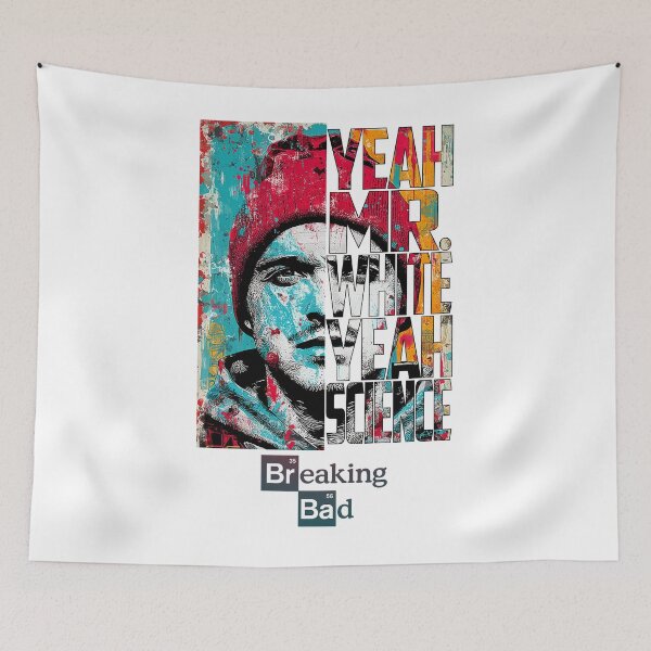 Item preview, Jesse Pinkman – Breaking Bad Pop Art Typography Poster designed and sold by Enea Kelo.