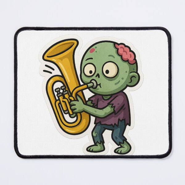 Item preview, Cute zombie Sticker designed and sold by TheFreddo.