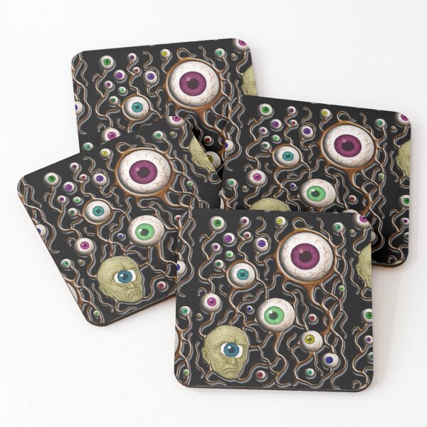 Item preview, The Watchers – Surreal Eye Horror | Low Vision Surrealism designed and sold by Eyepatch-Jacks.