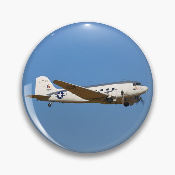 Item preview, Douglas R4D 50783 flies through a clear blue sky designed and sold by MartinPhotos.