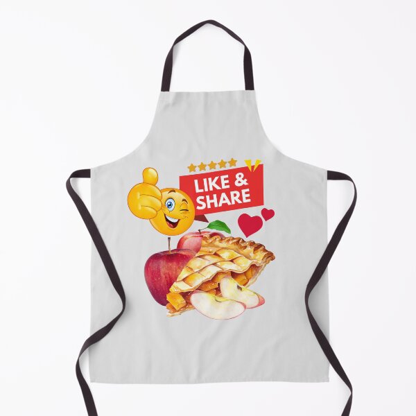 Item preview, Like and Share a Piece of Apple Pie on Social Media! designed and sold by MPC-Mince-Pies.