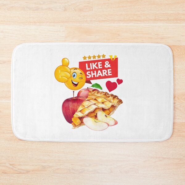 Item preview, Like and Share a Piece of Apple Pie on Social Media! designed and sold by MPC-Mince-Pies.