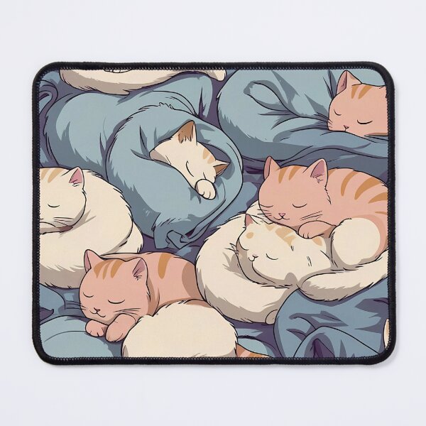 Item preview, Sleepy Cats designed and sold by Tranzam Designs.