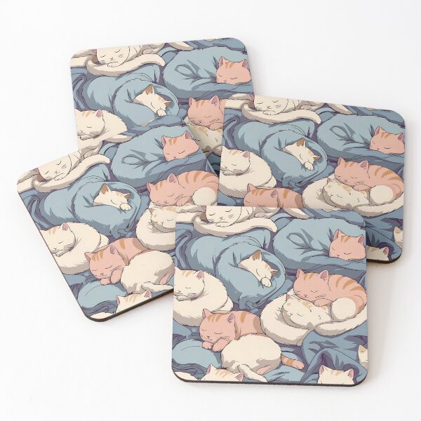 Item preview, Sleepy Cats designed and sold by Tranzam Designs.