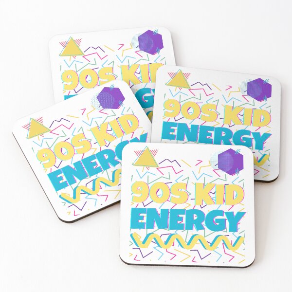 Item preview, 90s Kid Energy – Memphis Retro Design designed and sold by River Valley Digital.