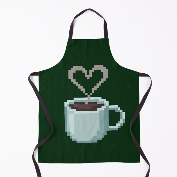 Item preview, Pixel Heart Coffee & Tea Mug - Cool Mist Brew designed and sold by retro_pixel.