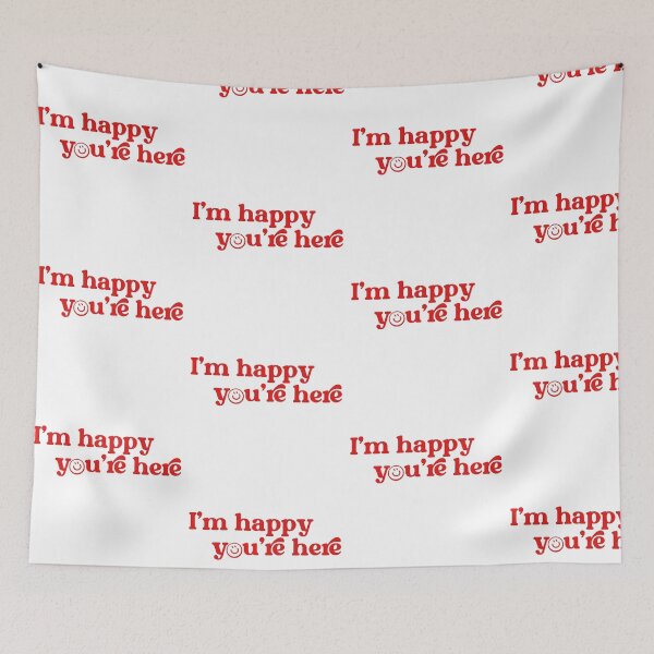 Item preview, I’m happy you’re here  designed and sold by pnkrose.