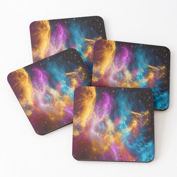 Item preview, Colorful Cosmic Nebula designed and sold by Mixture-Designs.
