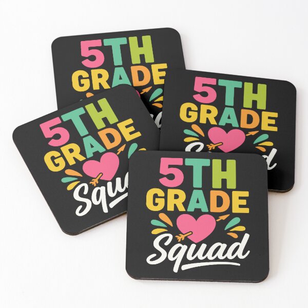 Item preview, 5th Grade Squad Fifth Teacher Student Team Back To School designed and sold by Aniversluis.