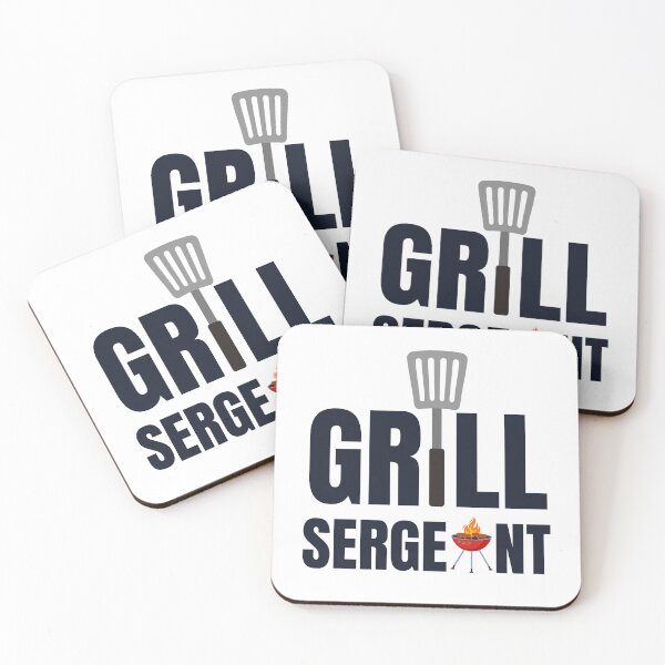 Item preview, Grill Sergeant – BBQ Dad designed and sold by River Valley Digital.