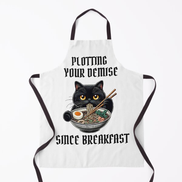 Item preview, Plotting Your Demise Since Breakfast Cat designed and sold by Viikis.