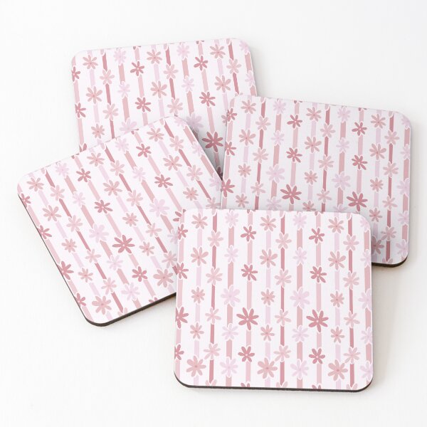 Item preview, Floral Stripes – Minimalist Flowers & Modern Stripe Art designed and sold by JVCreative.