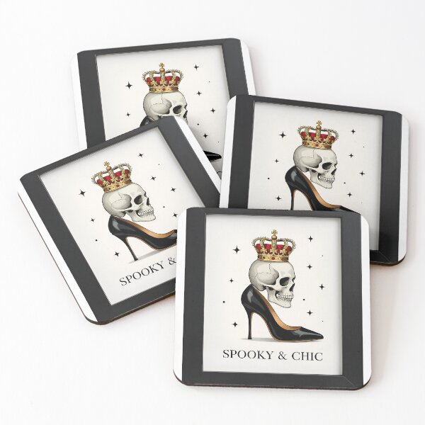 Item preview, Framed Artwork of Skull with Crown on High Heeled Shoe designed and sold by Creative88Art.