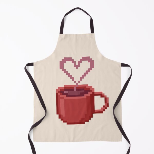 Item preview, Pixel Heart Coffee & Tea Mug - Red Romance designed and sold by retro_pixel.