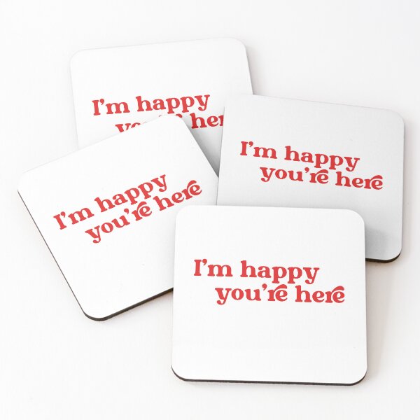 Item preview, I’m happy you’re here  designed and sold by pnkrose.