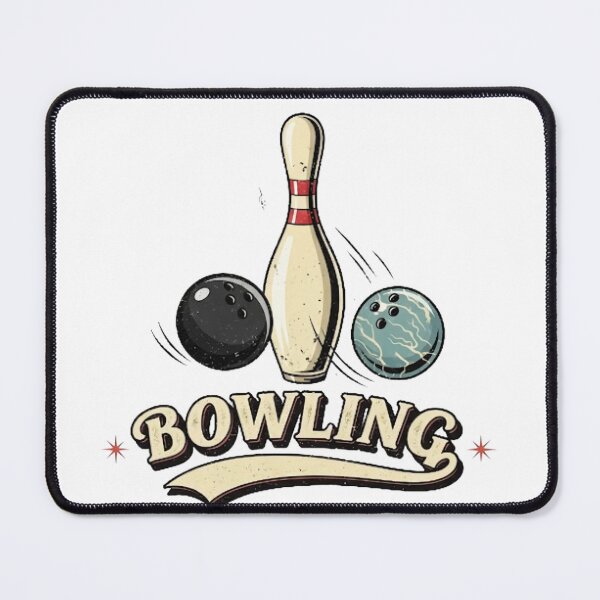 Item preview, Retro bowling pin design designed and sold by Retro40.