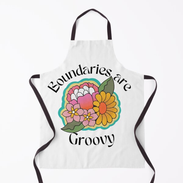 Item preview, Boundaries are Groovy Flower Design designed and sold by Sketchy Stickers.