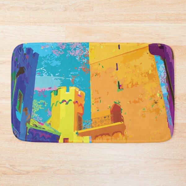 Item preview, The castle “Stolzenfels” in the UNESCO World Heritage Site "Upper Middle Rhine Valley”, my colourful interpretation celebrating the BUGA 2029 designed and sold by The Rhine in my suitcase.