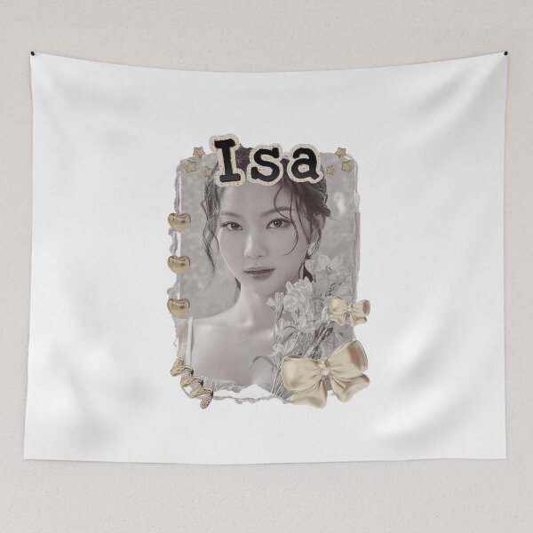 Item preview, STAYC Isa Kpop Girl group Scrapbook Collage Cozy Y2K Vintage Design designed and sold by HELL0WBELLO.