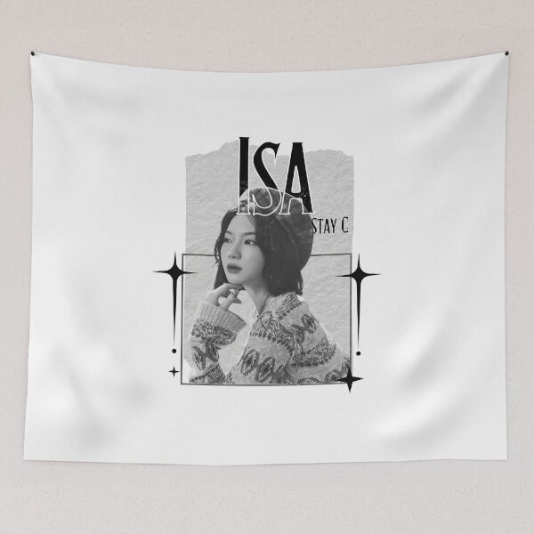 Item preview, STAYC Isa Kpop Girl group Scrapbook Collage Cozy Y2K Vintage Design designed and sold by HELL0WBELLO.