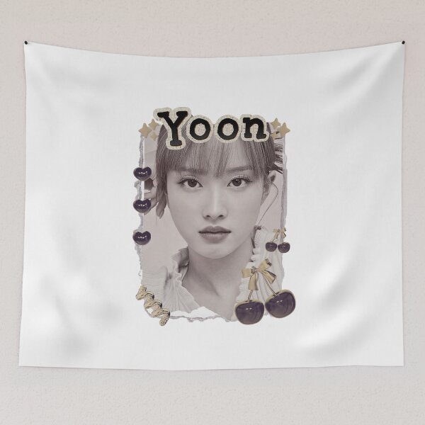 Item preview, STAYC Yoon Kpop Girl group Scrapbook Collage Cozy Y2K Vintage Design designed and sold by HELL0WBELLO.