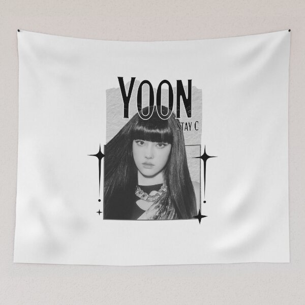 Item preview, STAYC Yoon Kpop Girl group Scrapbook Collage Cozy Y2K Vintage Design designed and sold by HELL0WBELLO.