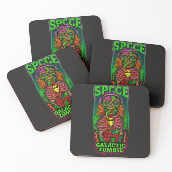 Item preview, SPCCE Galactic Zombie – Dark Fantasy Space Art T-Shirt designed and sold by Thaivi Design.