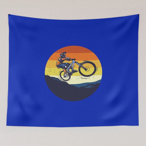 Item preview, Freestyle BMX rider at sunset designed and sold by Joncasmiart.