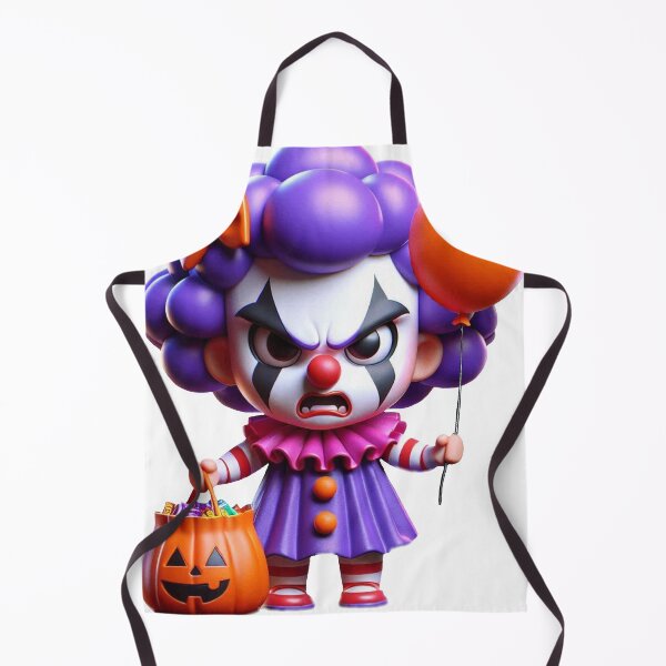 Item preview, Angry Halloween Clown in Purple designed and sold by Angry Critters.