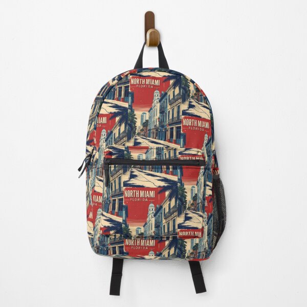 Item preview, North Miami Florida 1950s USA Vintage Travel Tourism designed and sold by TravelersGems.