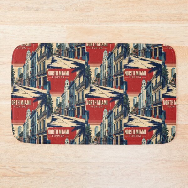 Item preview, North Miami Florida 1950s USA Vintage Travel Tourism designed and sold by TravelersGems.