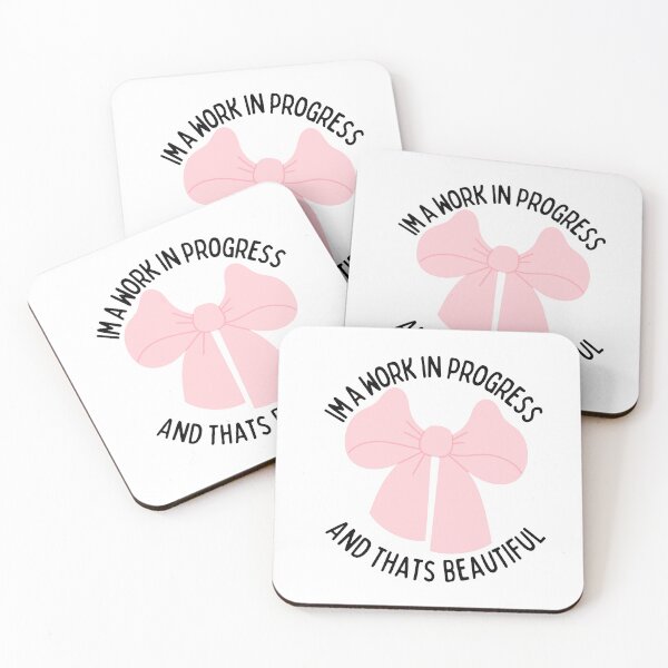 Item preview, Im a work in progress self-help design designed and sold by Sketchy Stickers.